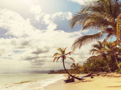 Central American coastline