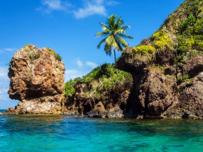 Coastline in Central America