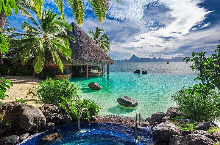 South Pacific travel destination