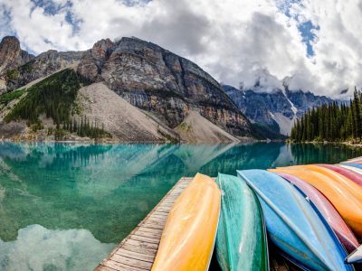 North American mountain lake